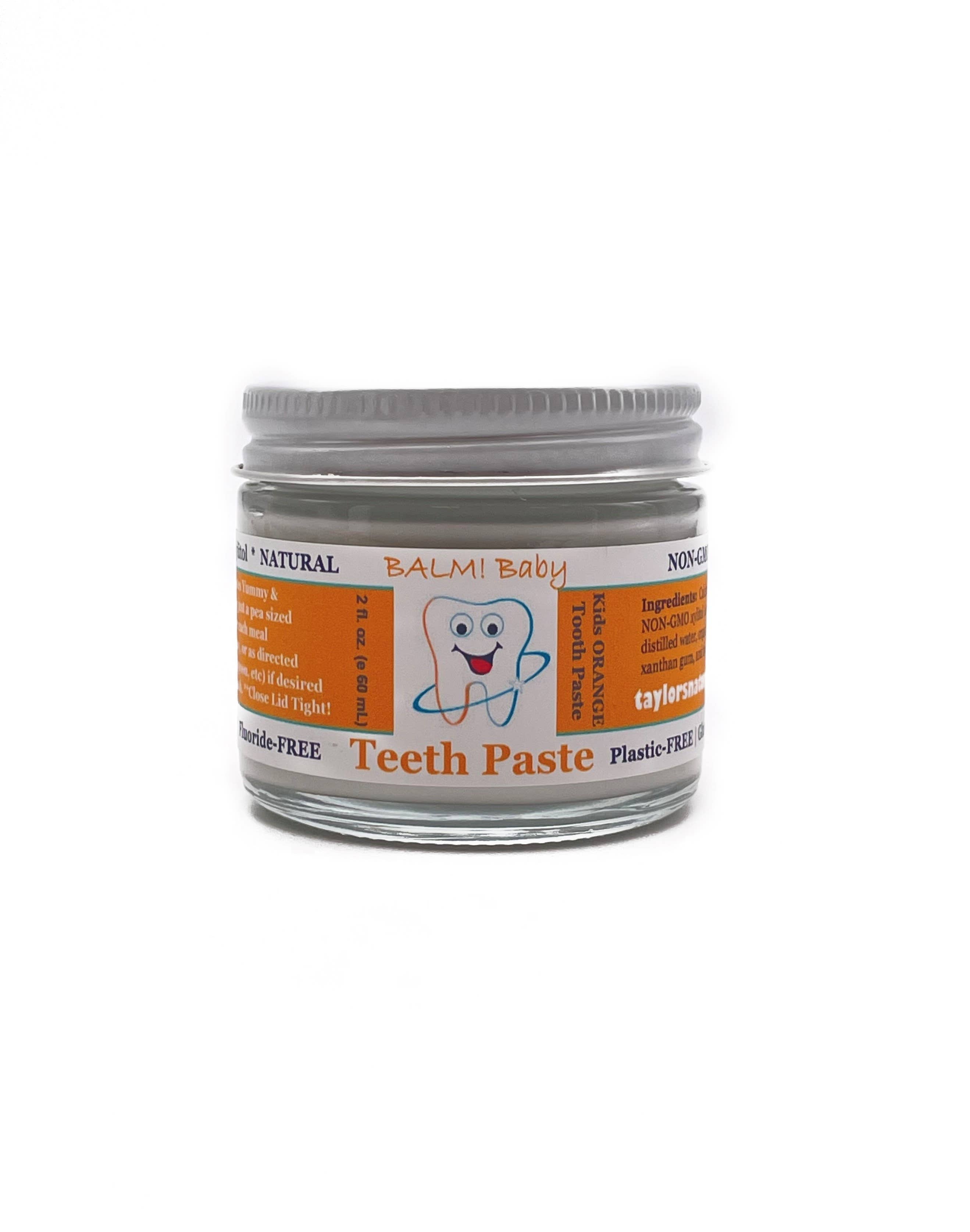 BALM! Baby - Teeth Paste Natural Kids ToothPaste w/ xylitol