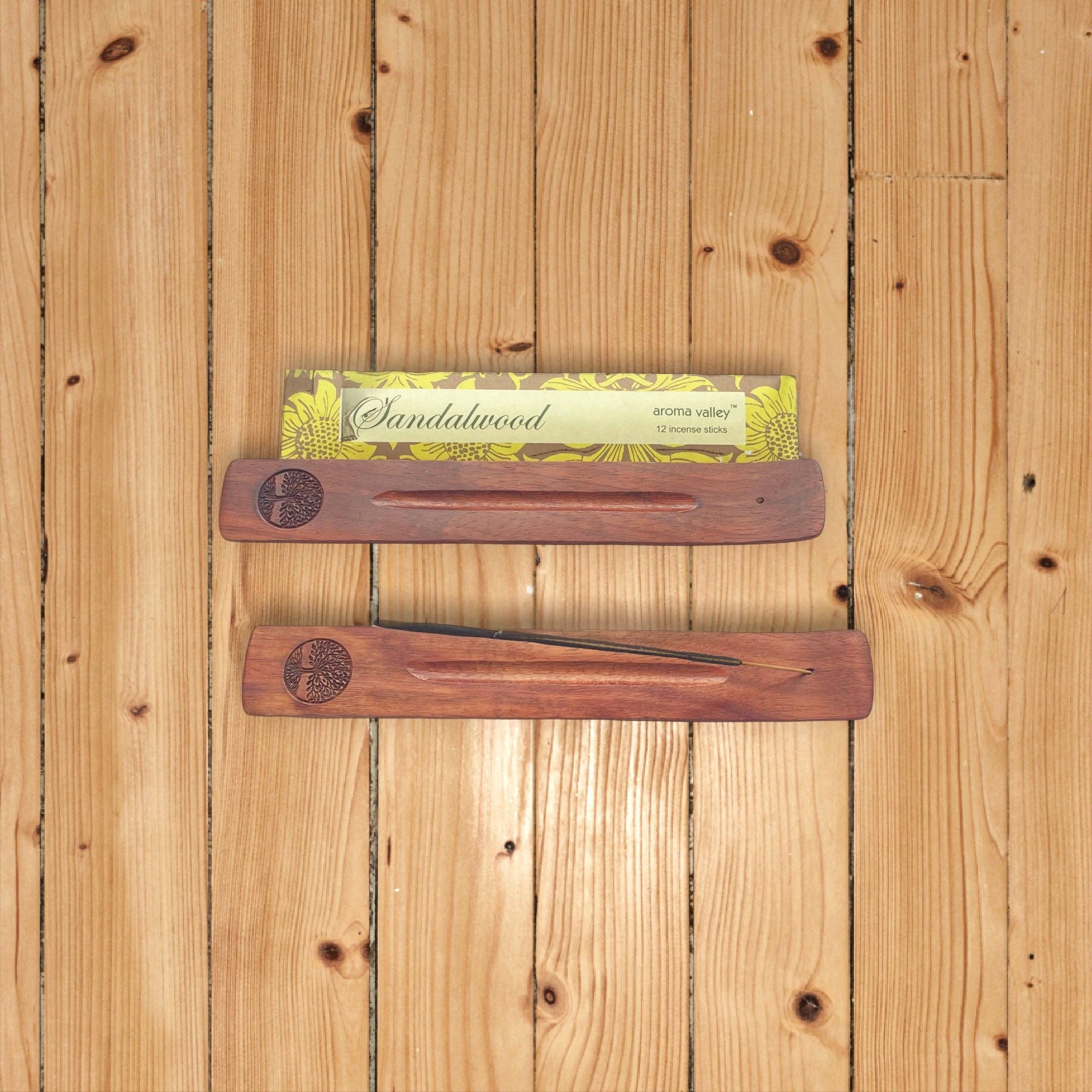 Wood Incense Burner
