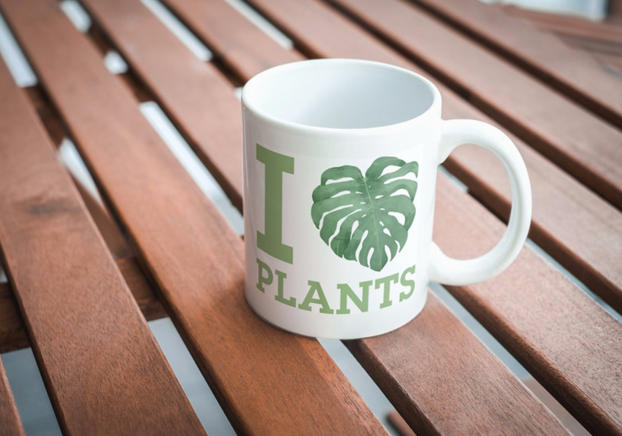 I Love Plants Coffee Mug