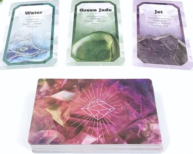 Crystals Book & Card Deck Oracle