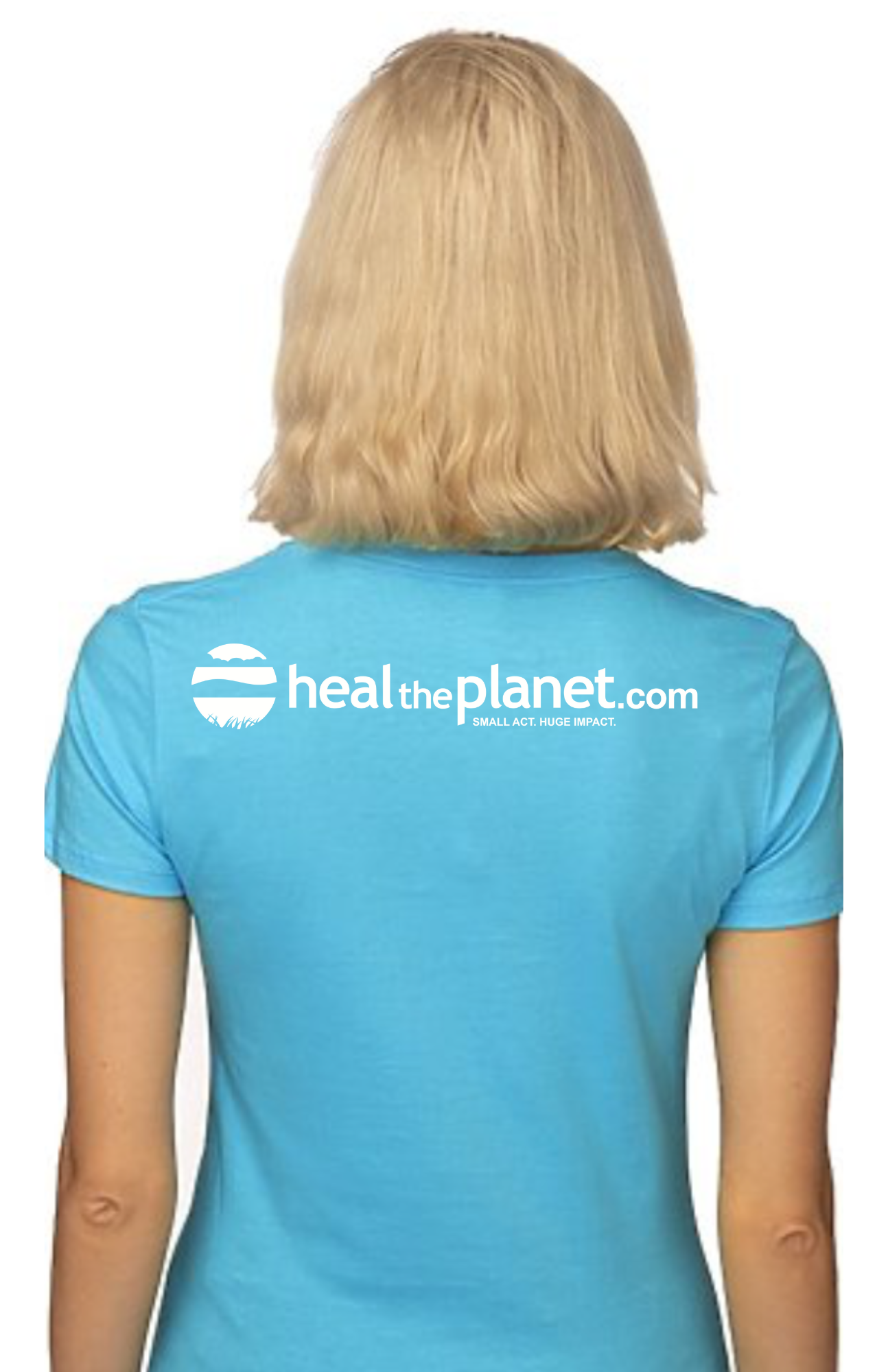 Heal The Planet Tee - Turquoise - Unisex