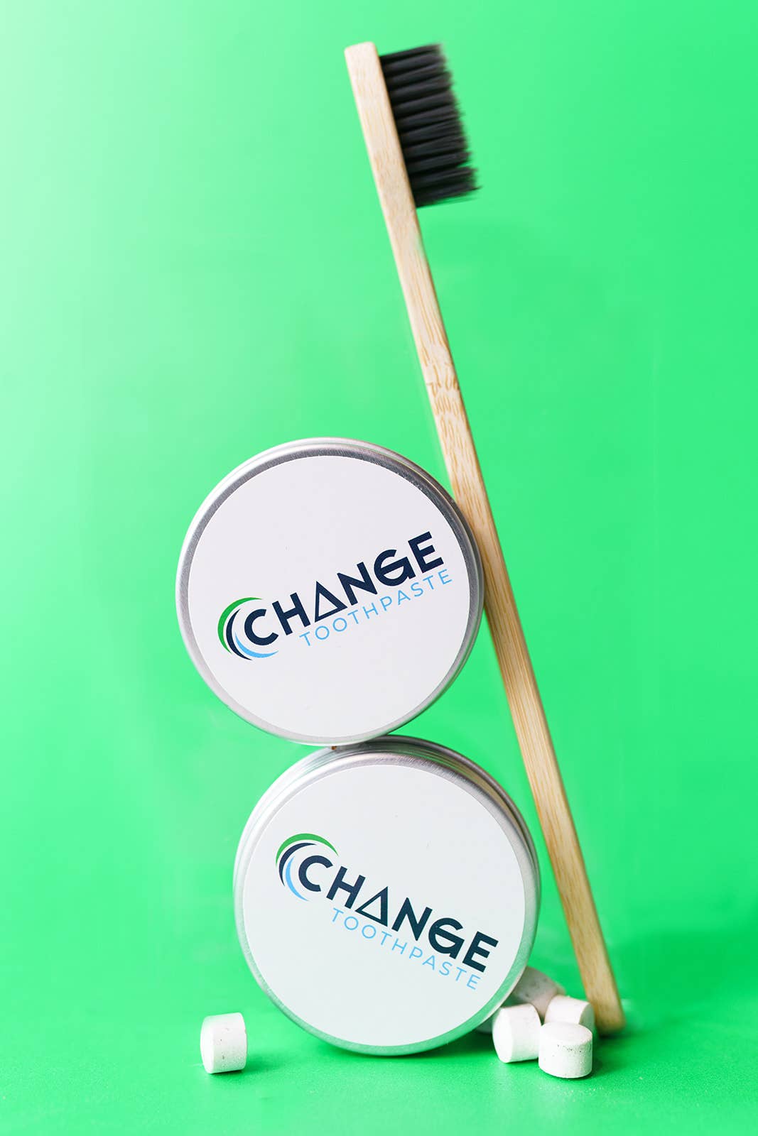 Change Travel Tin Toothpaste Tablets