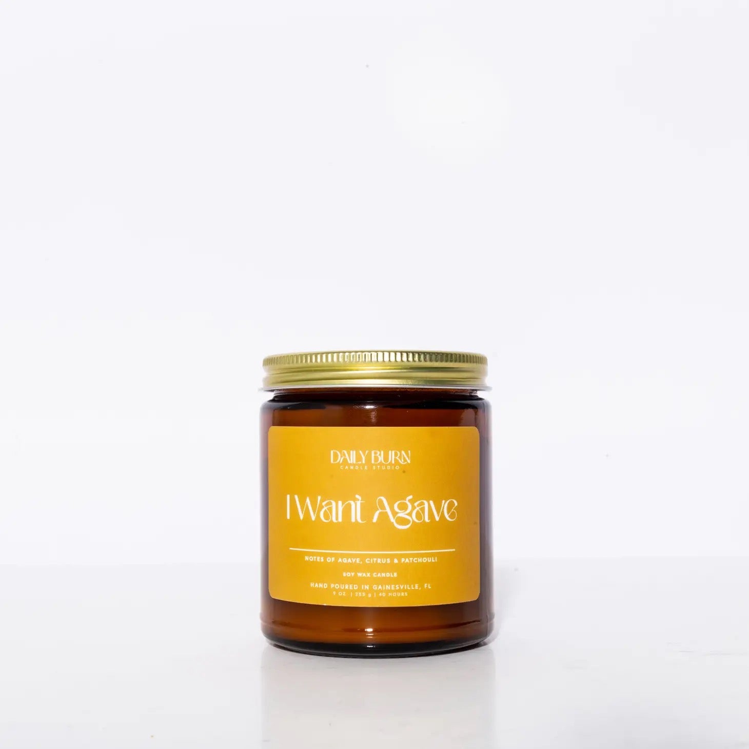 Daily Burn Candle Studio - 9 oz I Want Agave Candle