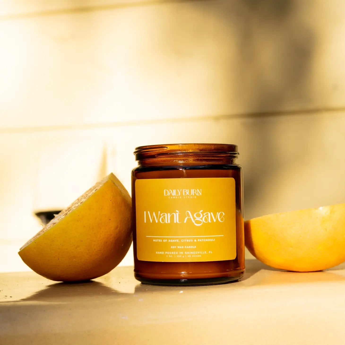 Daily Burn Candle Studio - 9 oz I Want Agave Candle