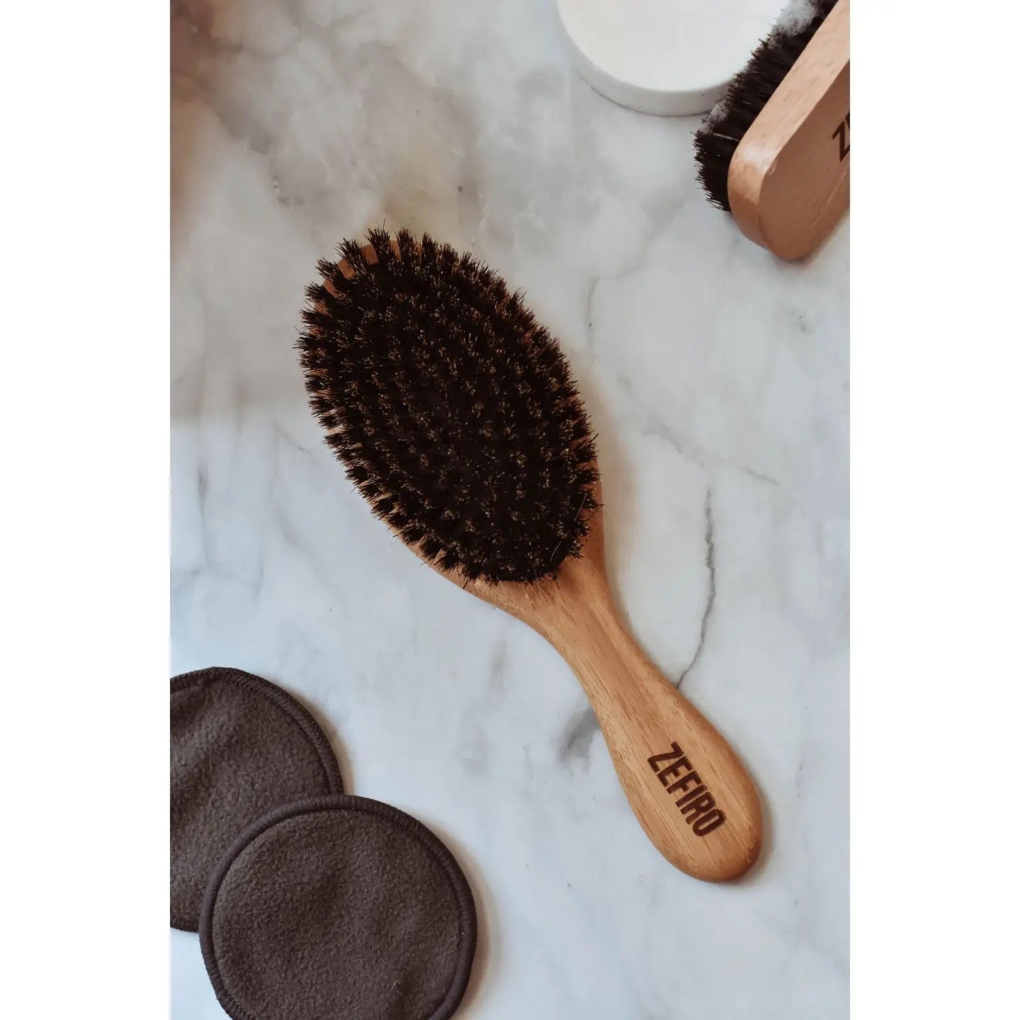 Zefiro - Bamboo Hair Brush - Soft Bristle