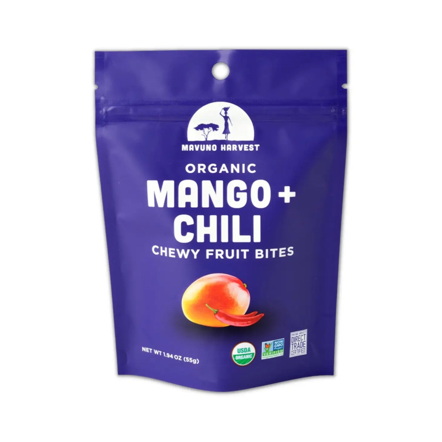 Mavuno Harvest Organics - Organic Mango + Chili Fruit Bites