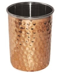 DESIGNS BY DEEKAY INC - COPPER HAMMERED TUMBLER