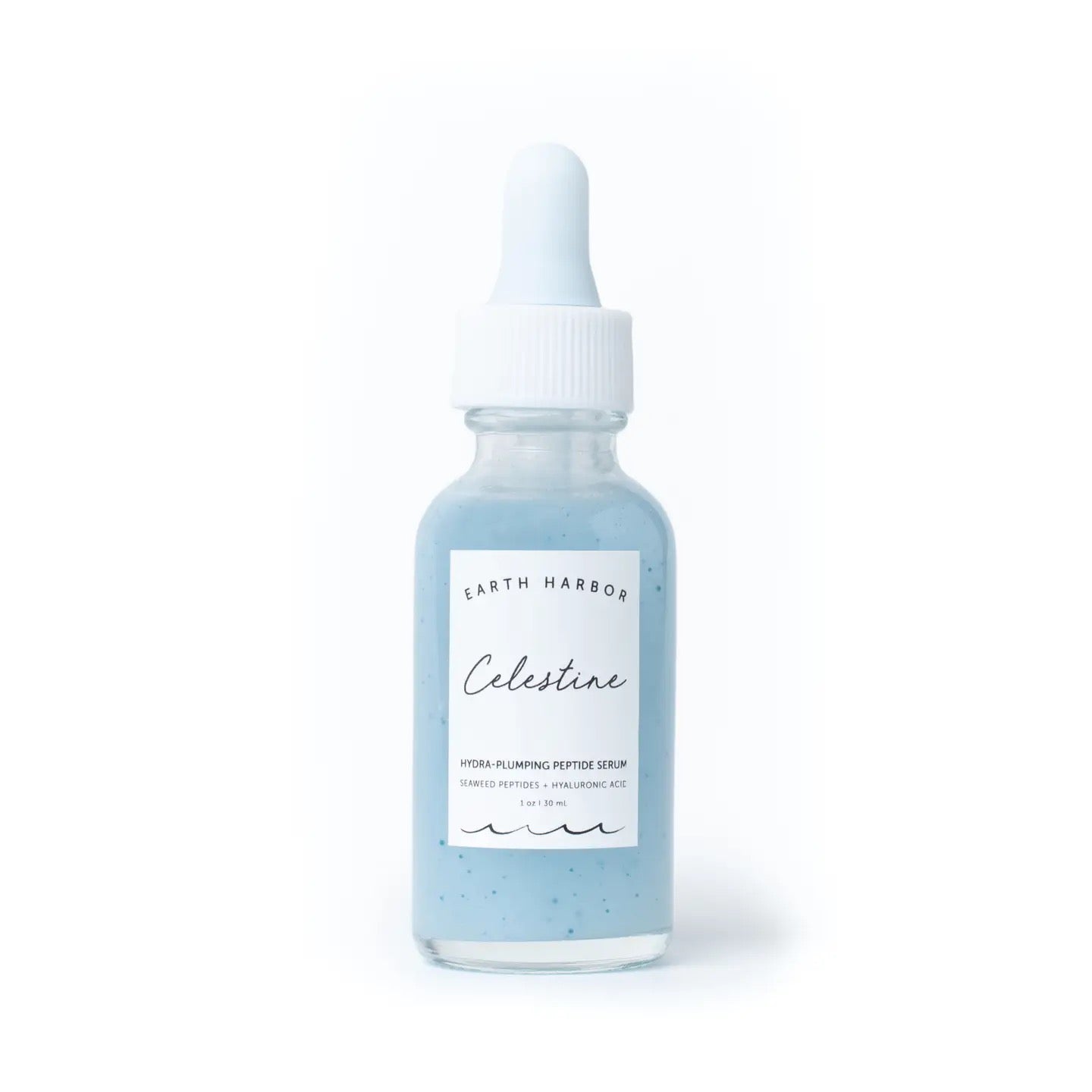 Earth Harbor Naturals - Celestine - Plumping Serum: Seaweed Peptides + Hyaluronic Acid-SALE