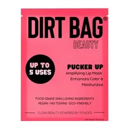 Dirt Bag Pucker Up Enhancing Vegan Lip Mask- H20 Activated