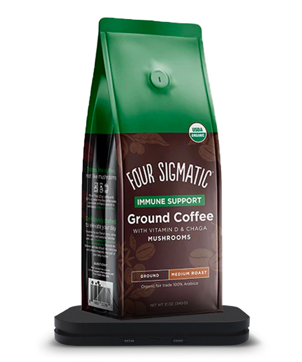 Four Sigmatic - Immune Support Coffee caffeine medium roast-SALE