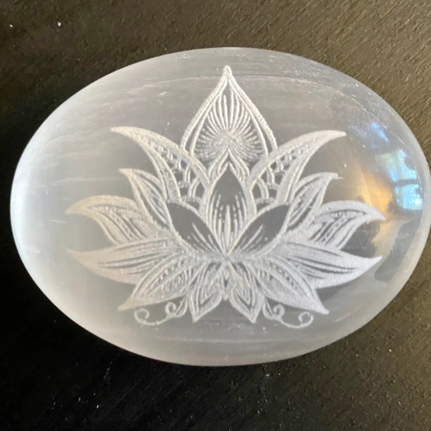 Zen and Meow - Selenite Lotus Flower