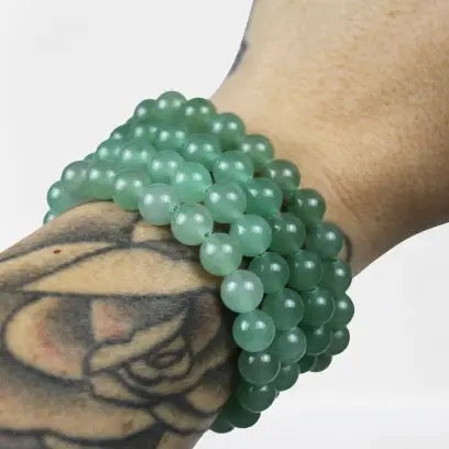 Stonecutters - Green Aventurine 8mm Stone Bracelet