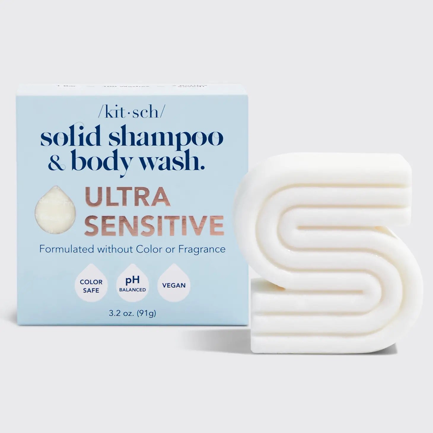 KITSCH - Ultra Sensitive Solid Shampoo & Body Wash Bar