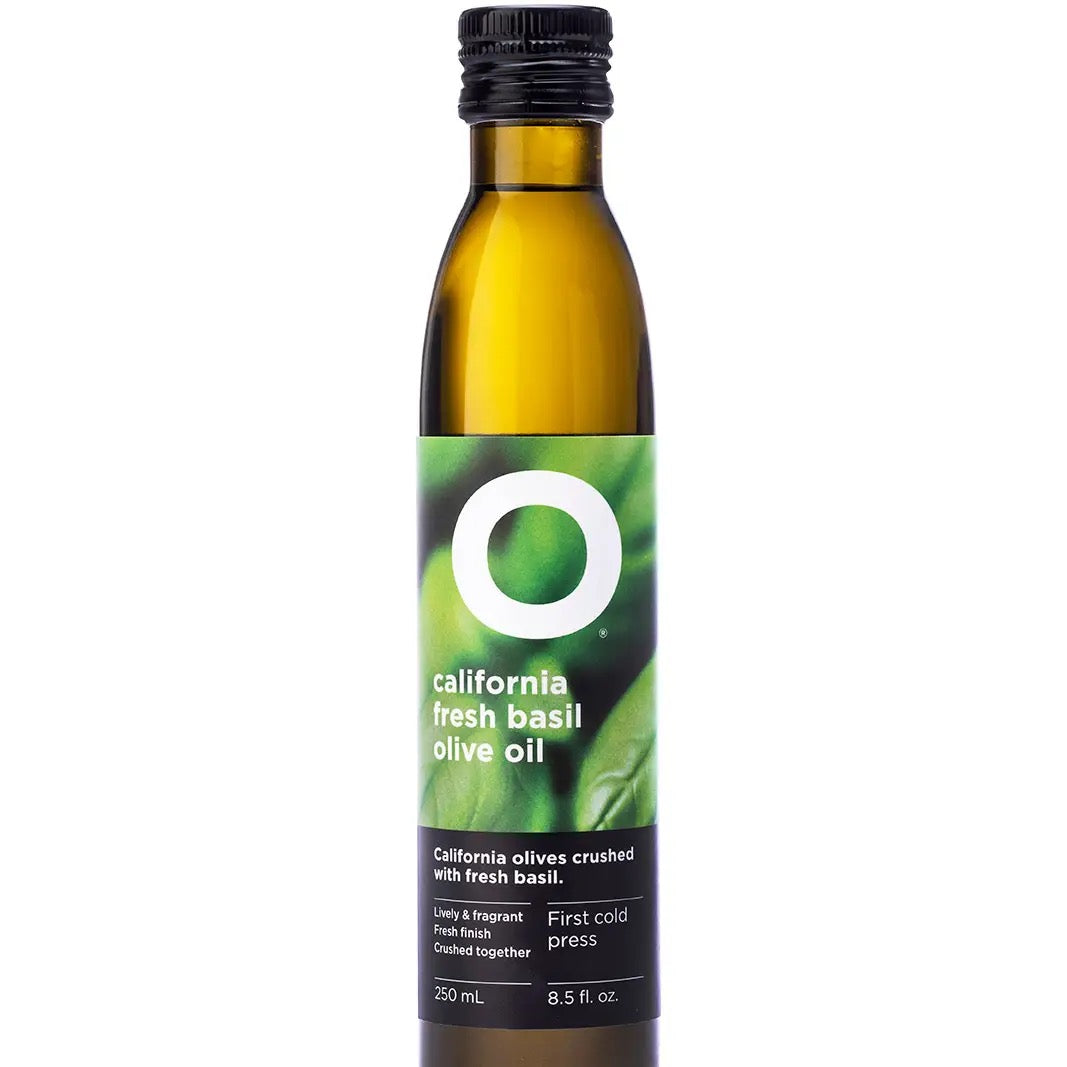 O California Fresh Basil Olive Oil 8.5 oz