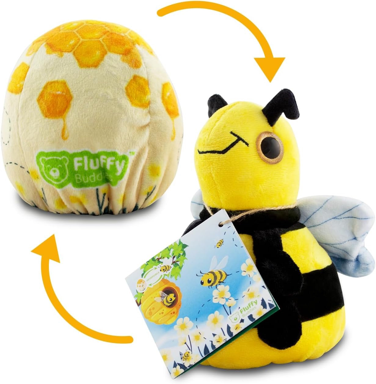 The Reversible Bee Plushie