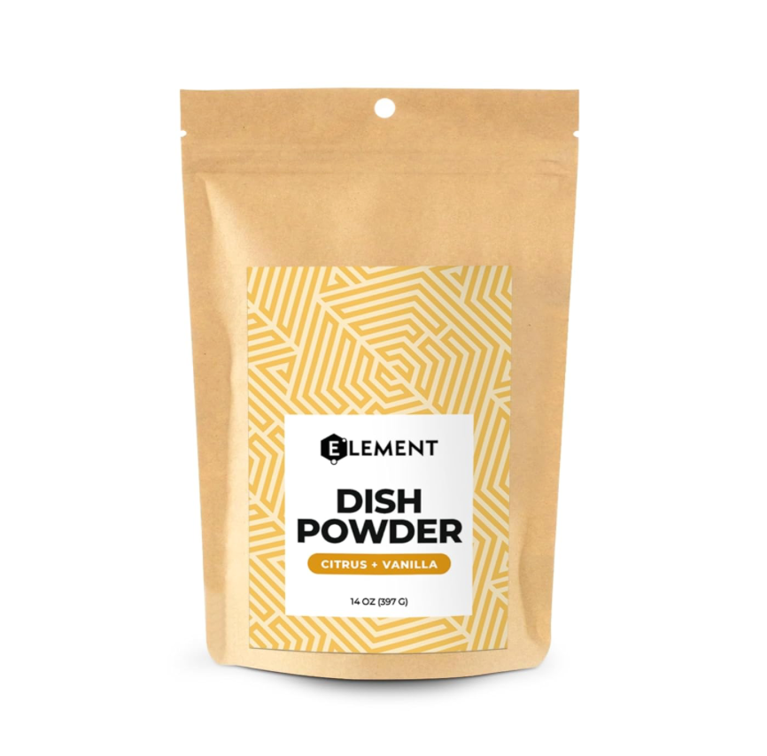Dish Powder | 10 OZ | Citrus + Vanilla