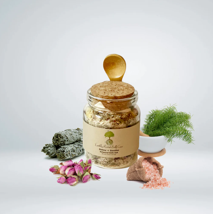 Earthly Rooted - Detox + Soothe Botanical Bath Salt