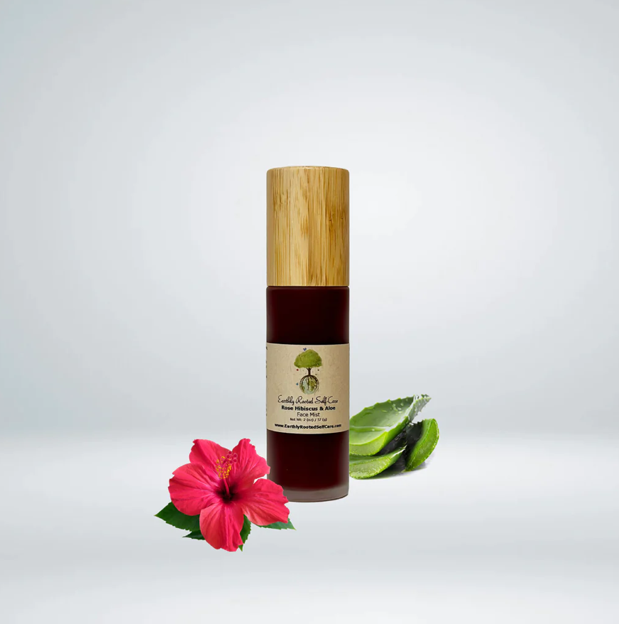 Earthly Rooted - Face Mist Rose hibiscus & aloe