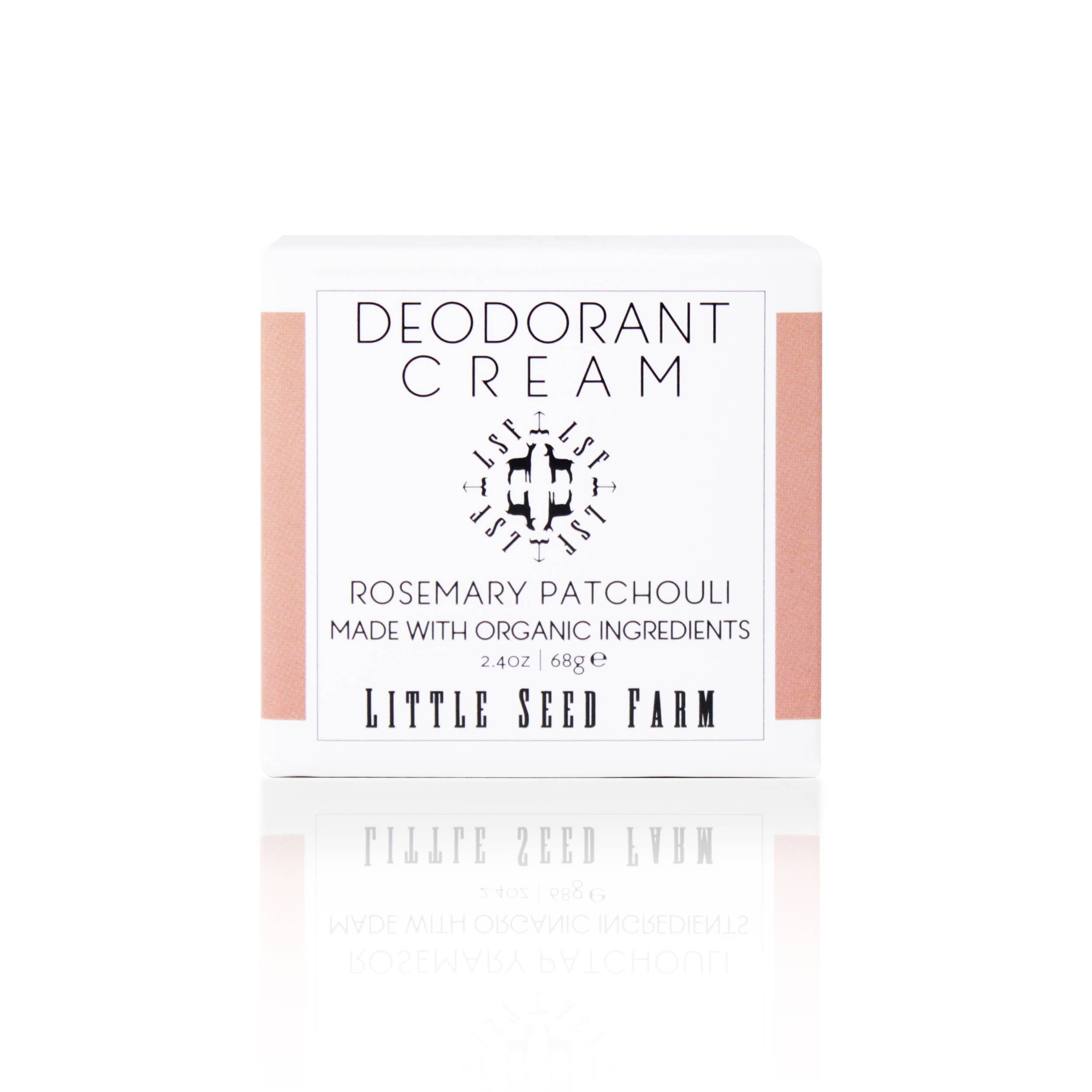 Little Seed Farm Rosemary Patchouli Deodorant Cream