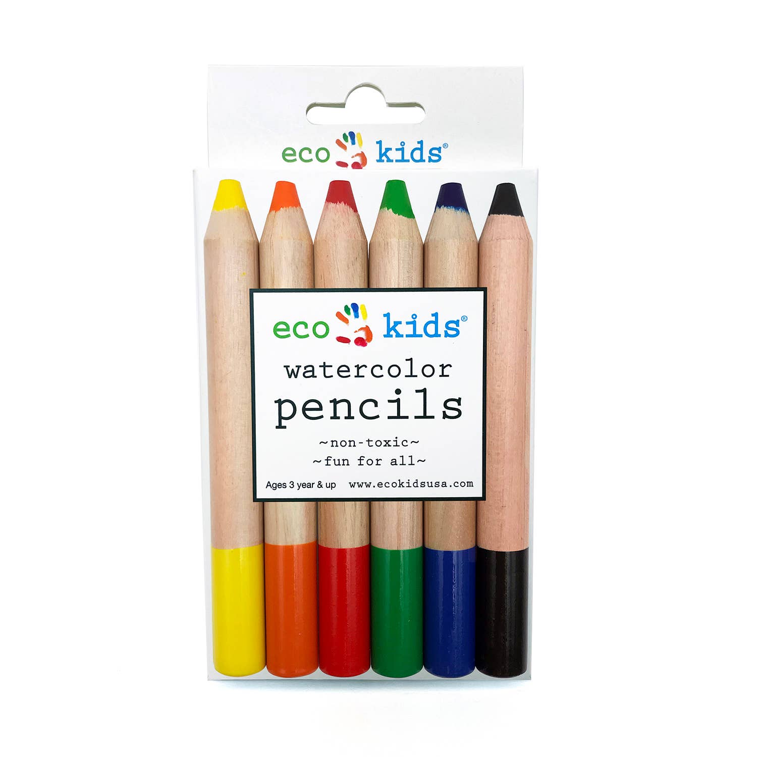 Eco-kids Watercolor Pencils - Jumbo
