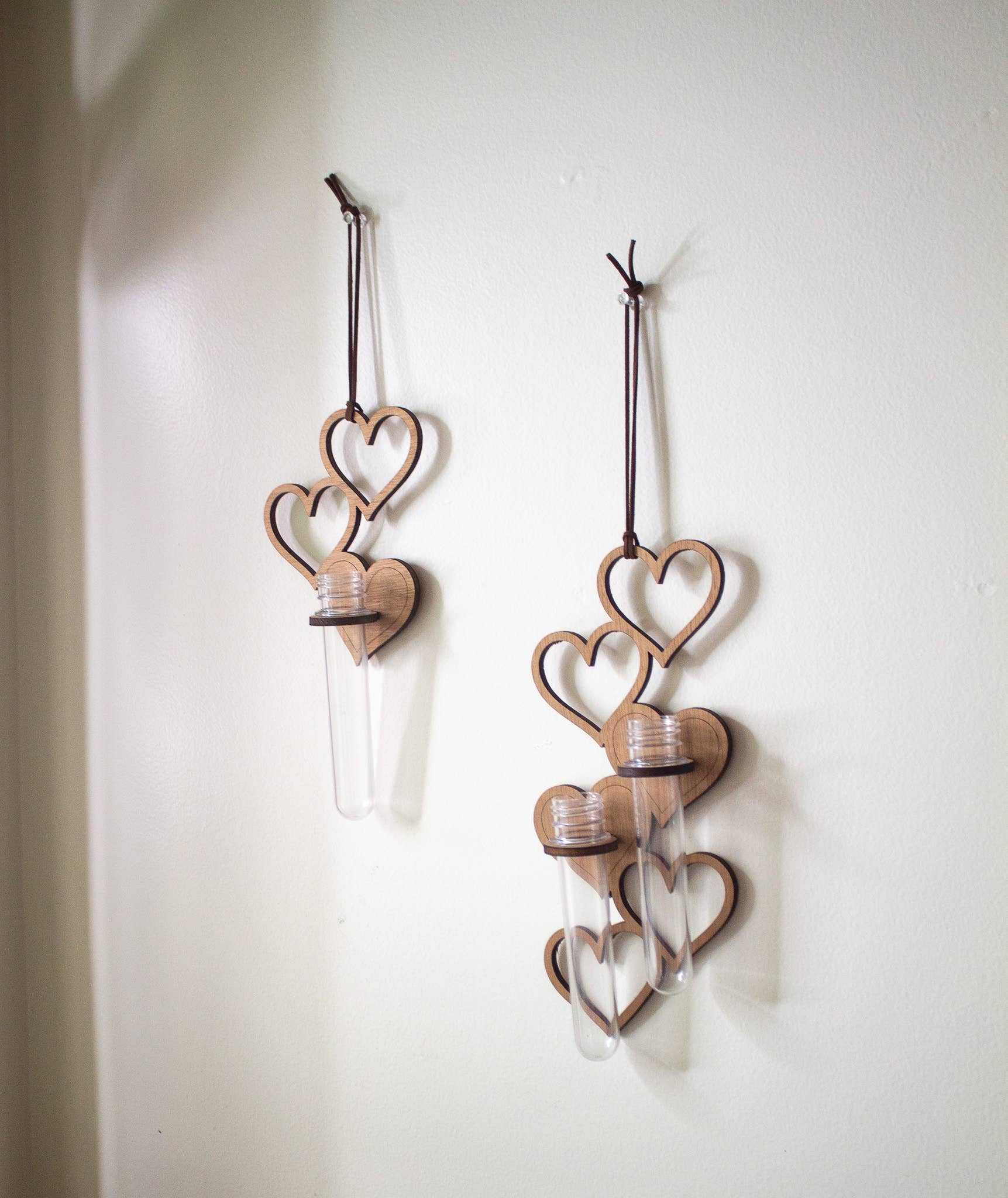 2 Tube Heart Hanging Propagation Station