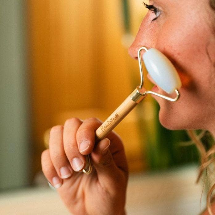 Bamboo Facial Massage Roller | Self Care |
