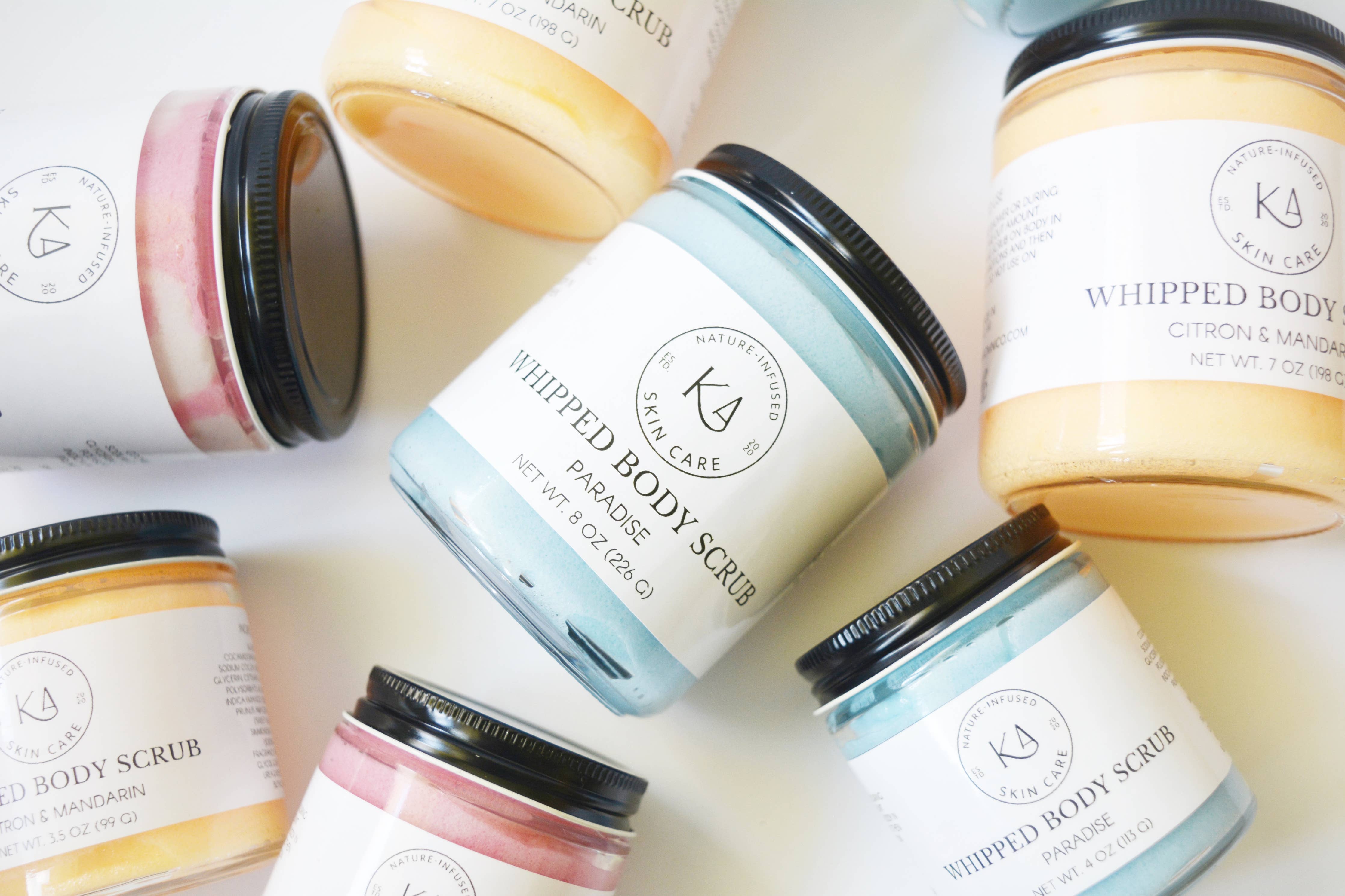 Whipped Body Scrubs - Summer Scents, Sugar Scrubs