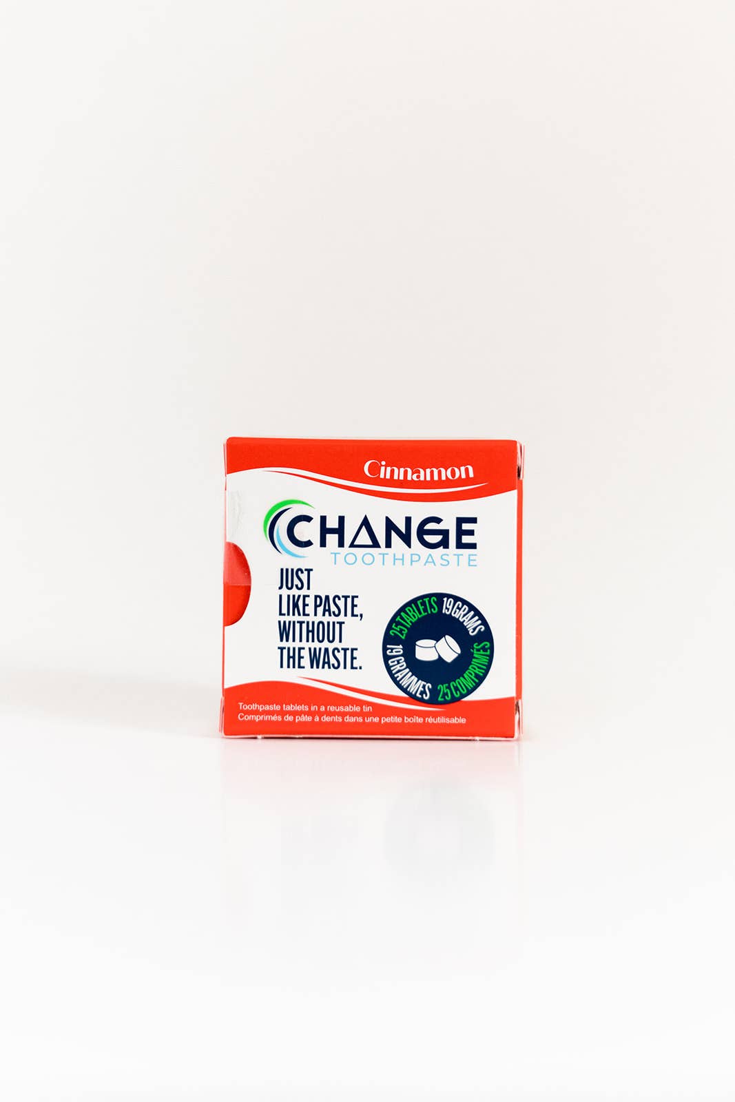 Change Travel Tin Toothpaste Tablets