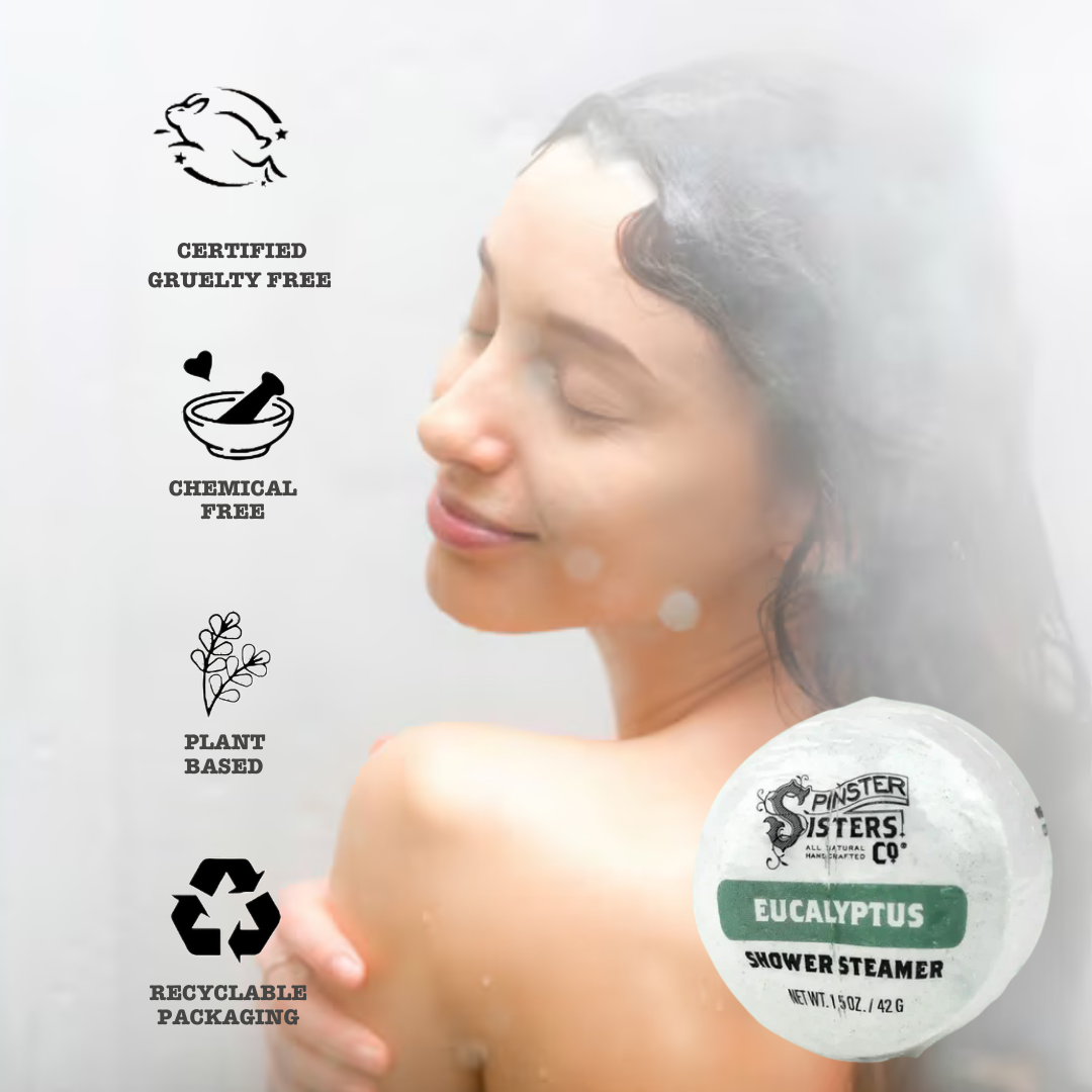 Eucalyptus Essential Oil Shower Steamer: Relaxing Aroma