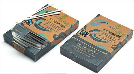 Eco Living Bamboo Cotton Buds - 100