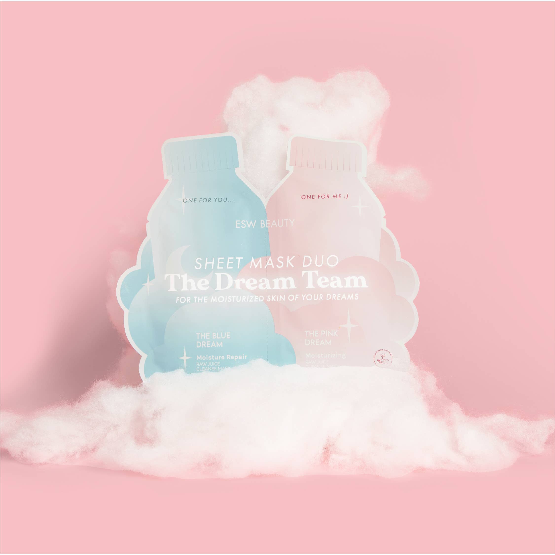 ESW Beauty- The Dream Team Sheet Mask Duo