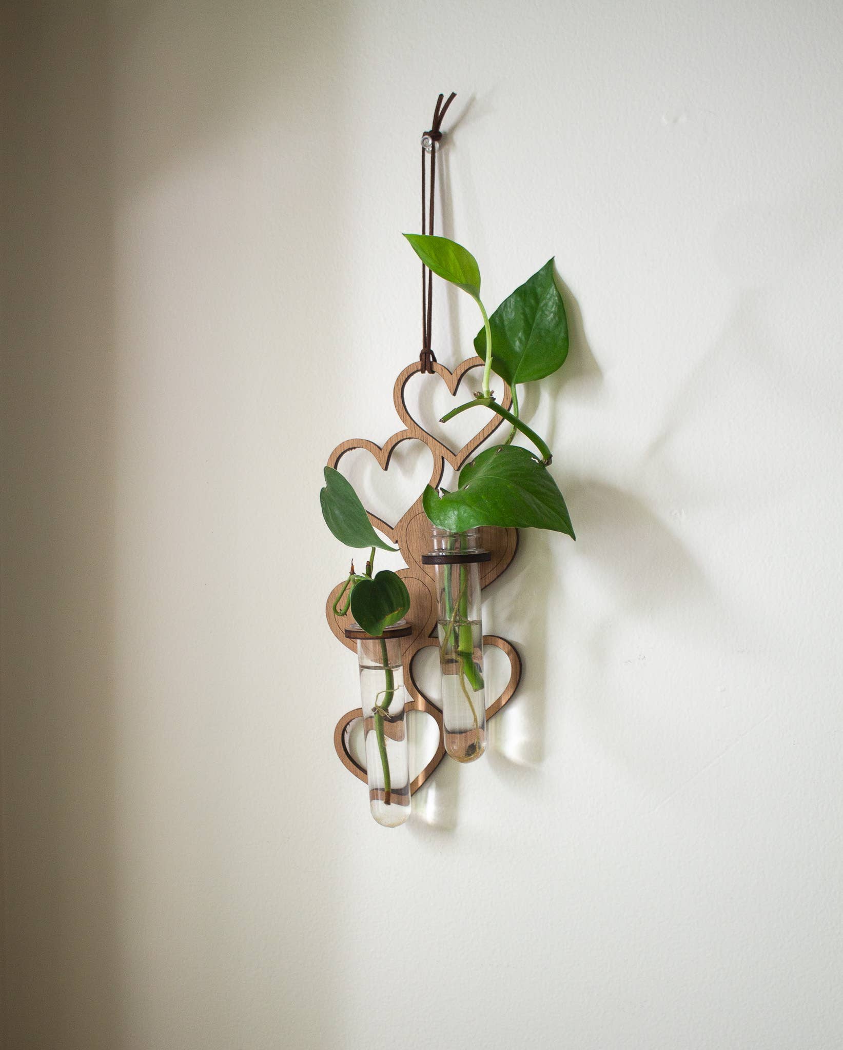 2 Tube Heart Hanging Propagation Station