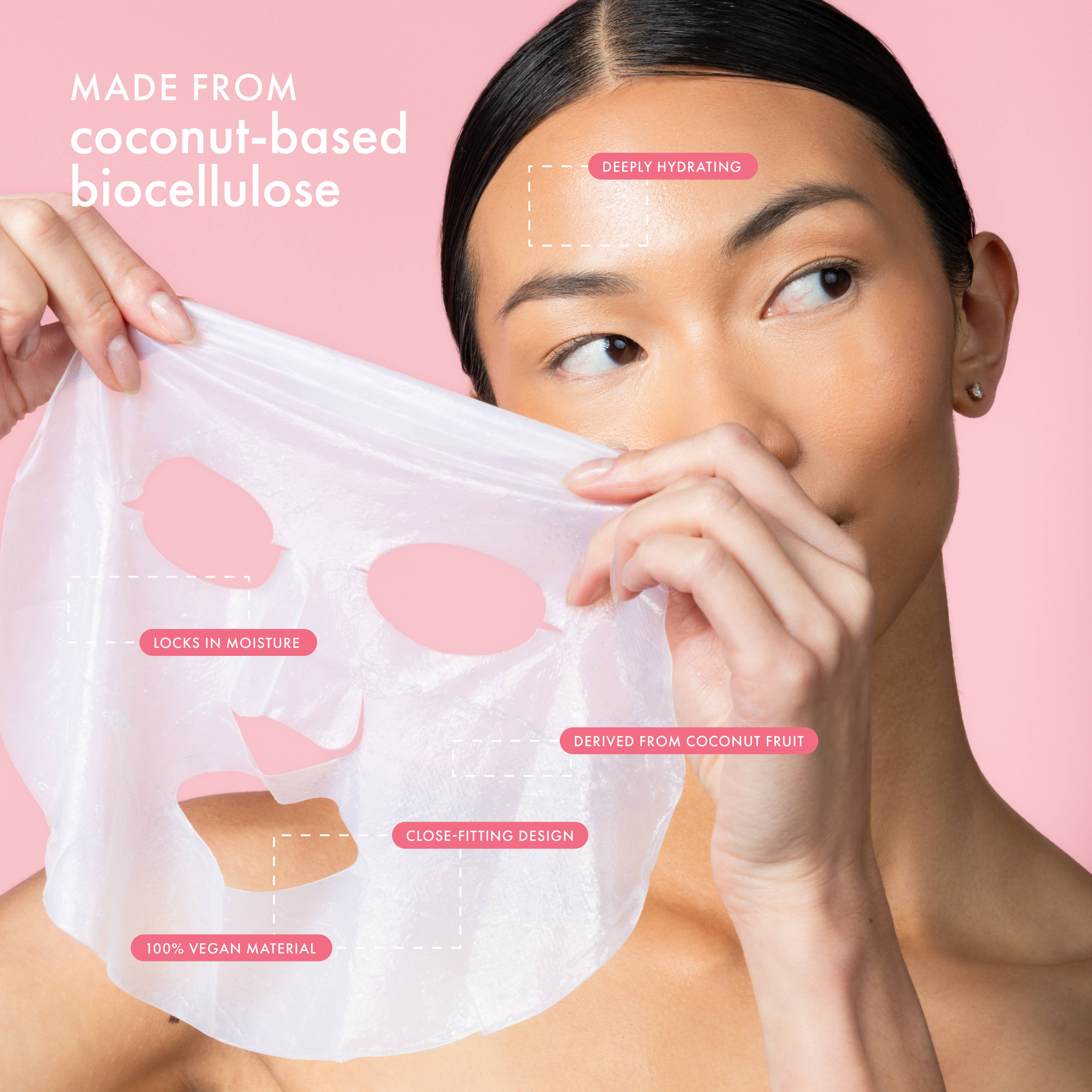 ESW Coco Lime Mojito Clarifying Biocellulose Mocktail Mask