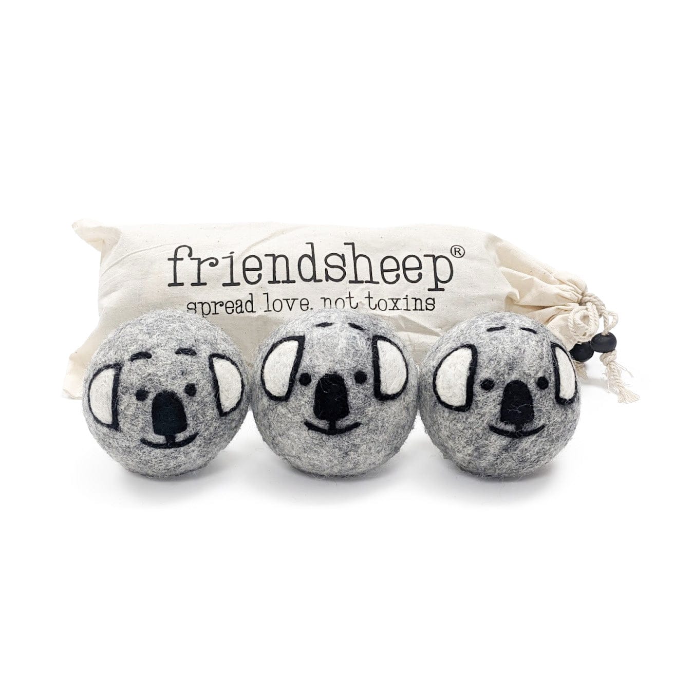 Friendsheep - Cuddly Koalas Eco Dryer Balls - Set of 3