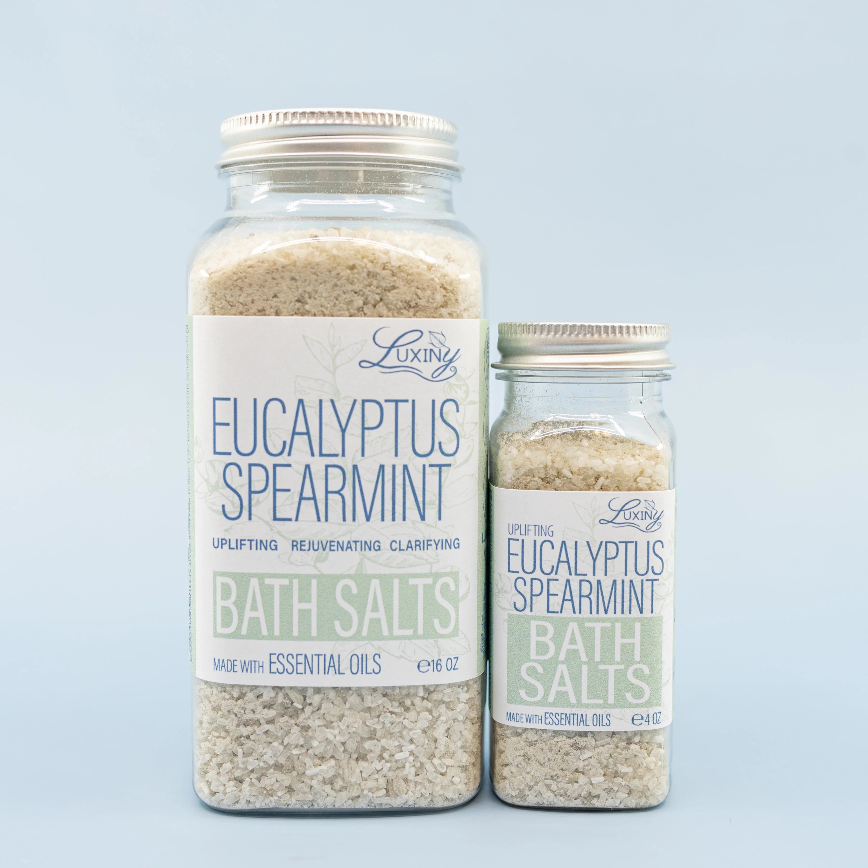 Luxiny Products - Bath Salts - Eucalyptus Spearmint Essential Oil