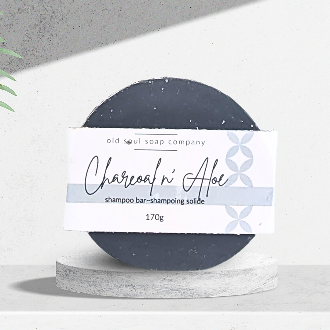 Old Soul Soap Co. Charcoal n Aloe Shampoo Bar