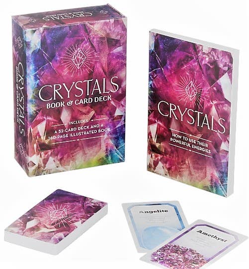 Crystals Book & Card Deck Oracle