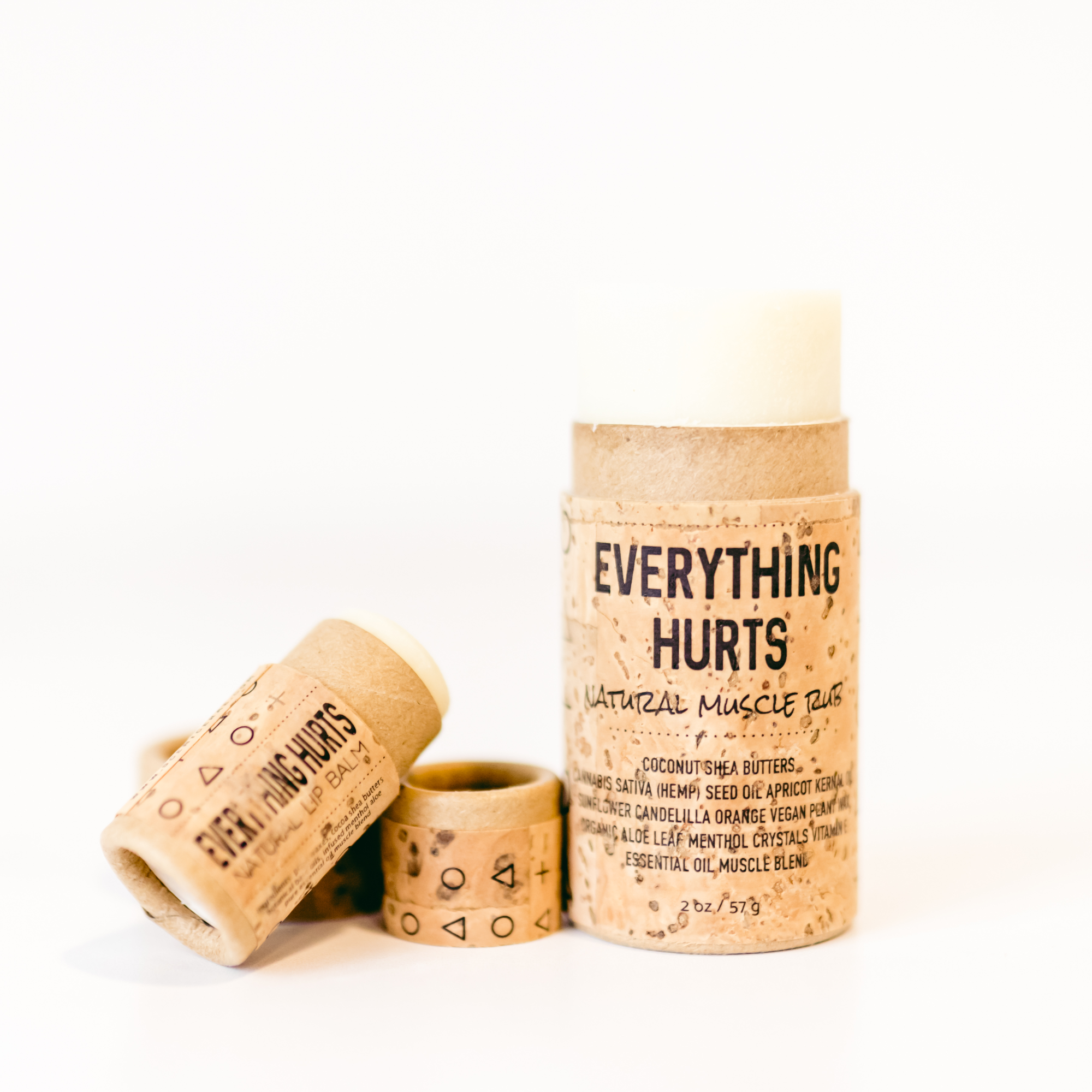 Scentcerae EVERYTHING HURTS Muscle Rub full size push up