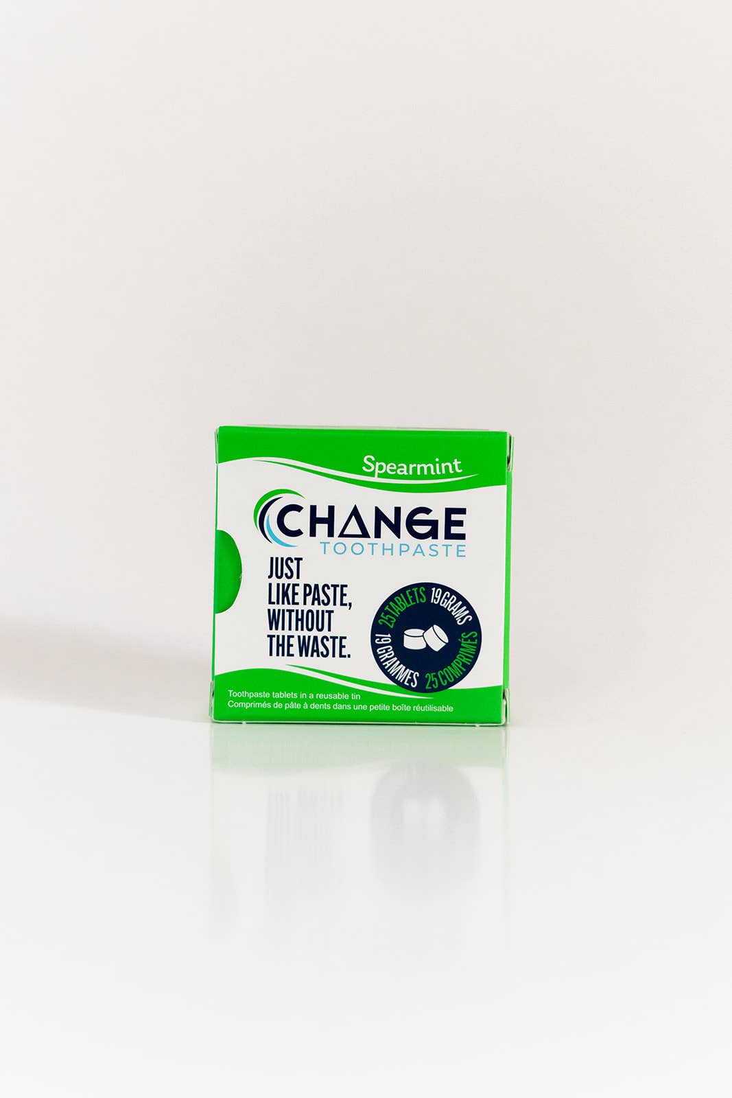 Change Travel Tin Toothpaste Tablets