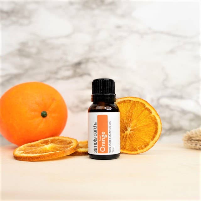 Simply Earth Orange Essential Oil (Sweet) 15ml