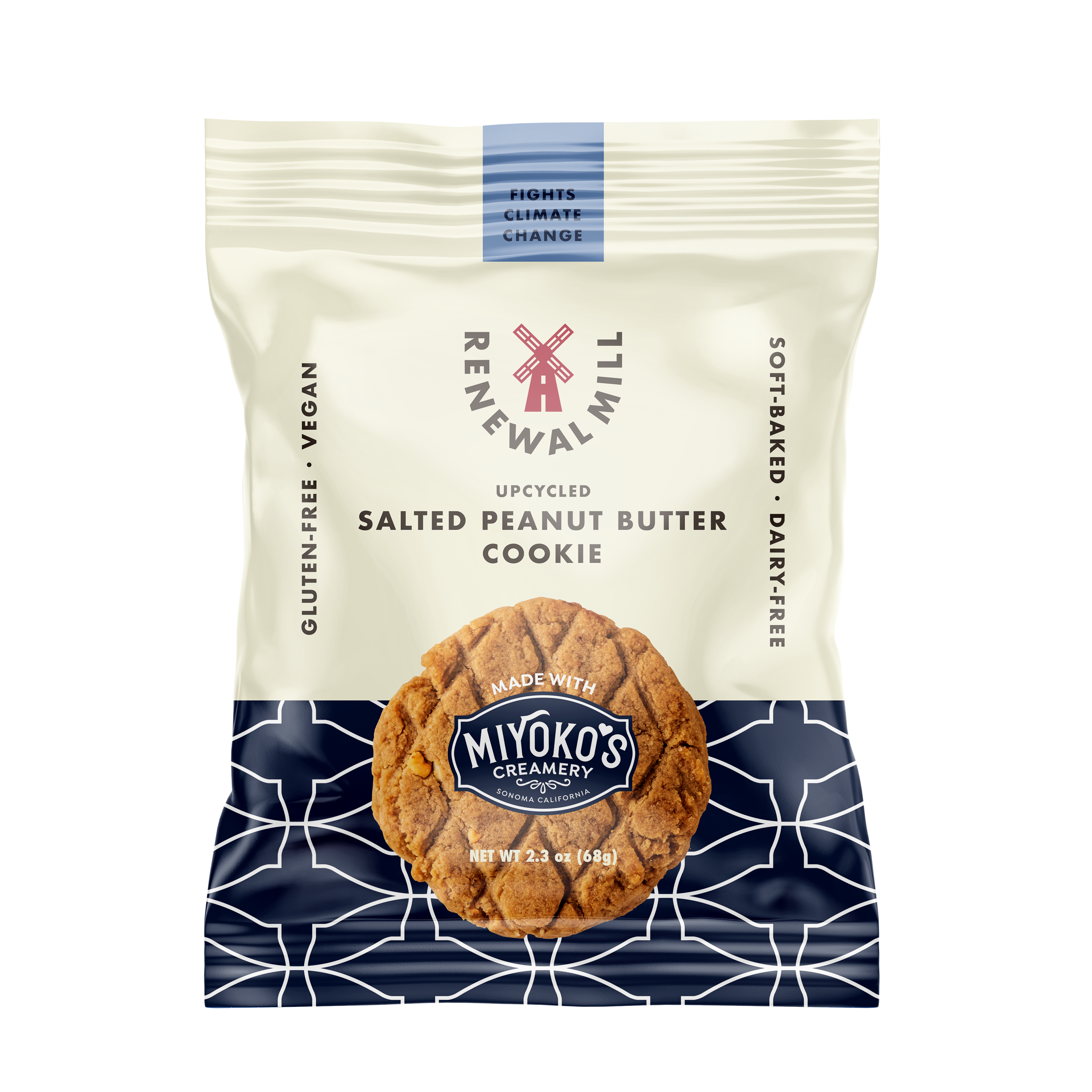 Renewal Mill x Miyoko's Creamery Salted Peanut Butter Cookie