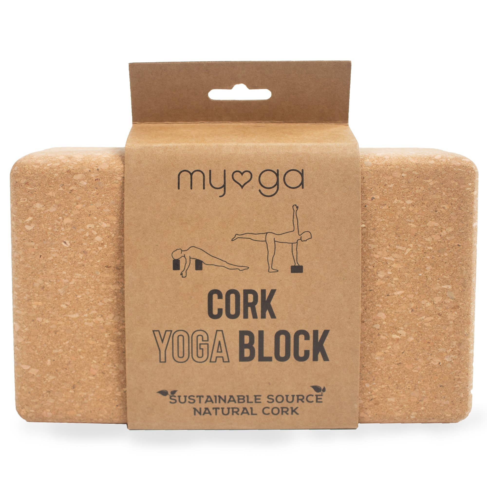 Myga Cork Yoga Block