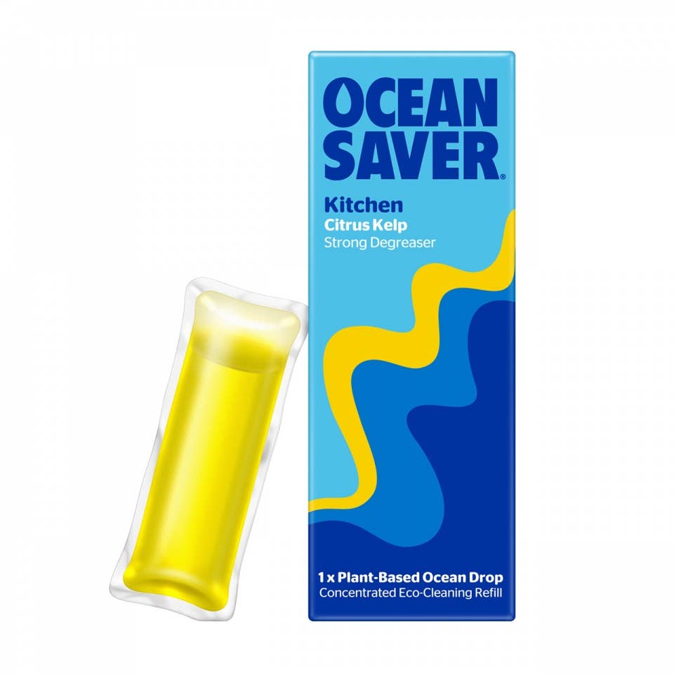 OceanSaver Kitchen Degreaser EcoDrop Refill Citrus Kelp