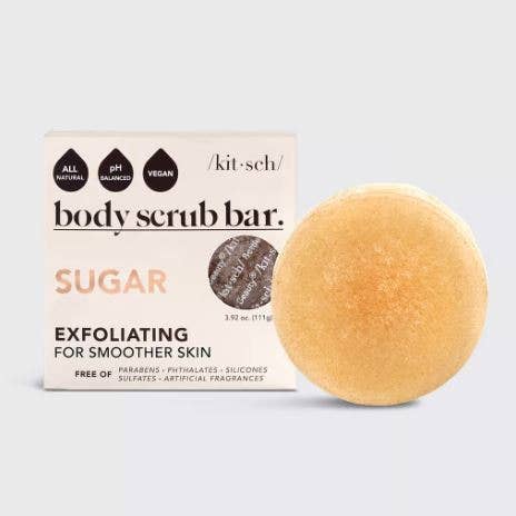 Kitsch - Sugar Exfoliating Body Scrub Bar