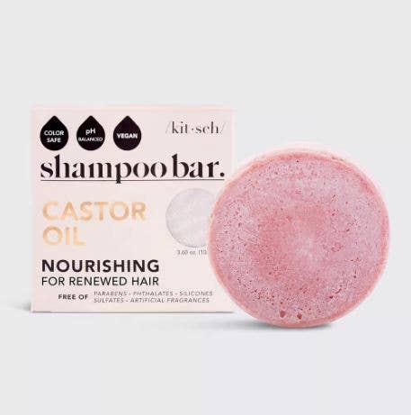 Kitsch Castor Oil Nourishing Shampoo Bar