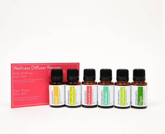 Simply Earth- Wellness Oils Set (6)