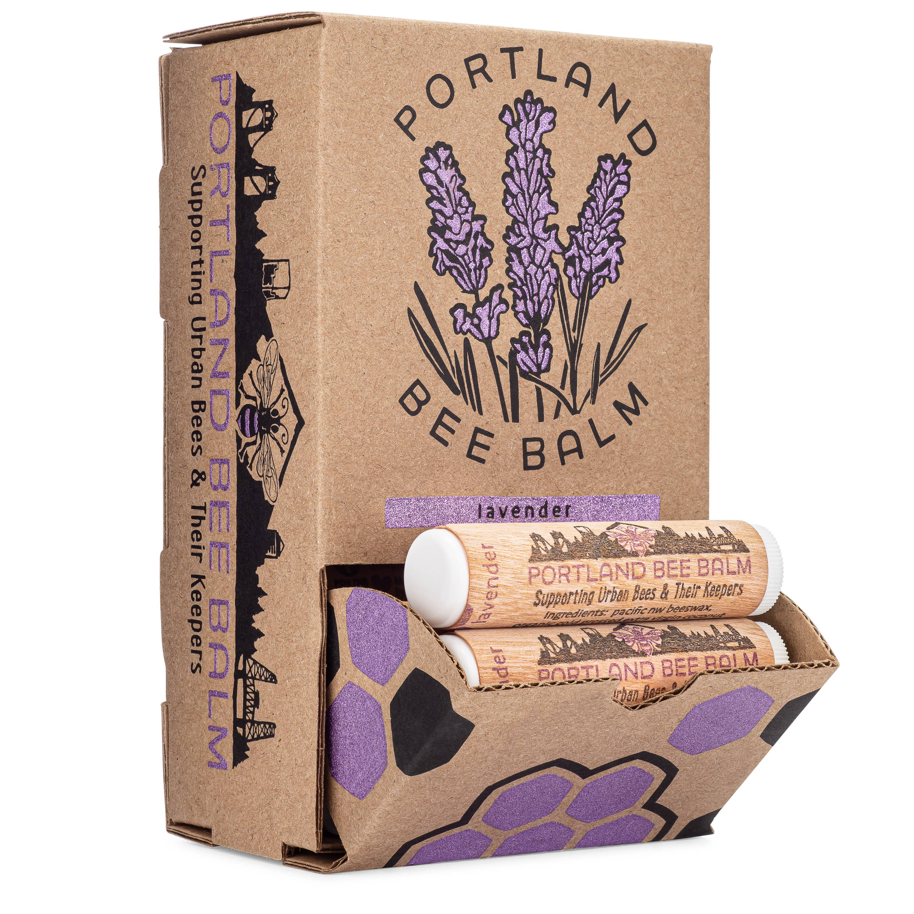 Portland Bee Balm - Oregon Lavender Lip Balm