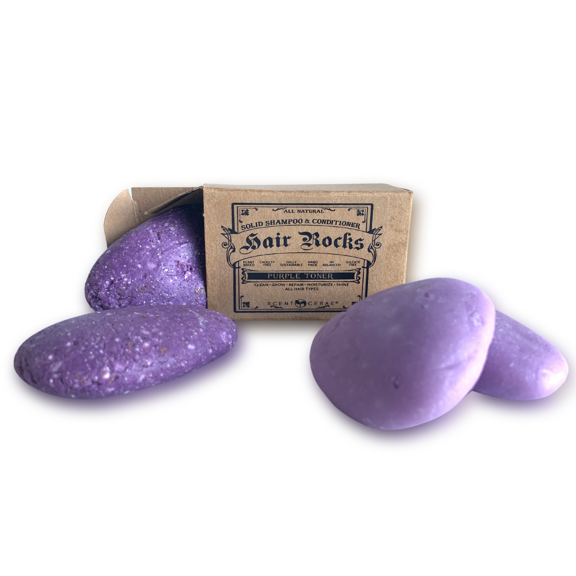 ScentCerea Hair Rocks Purple Toner Solid Conditioner Rocks-SALE