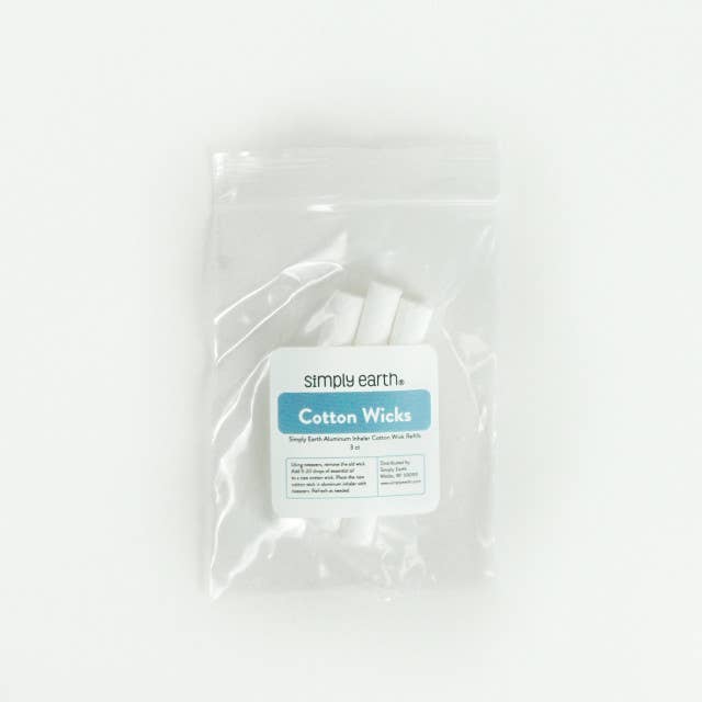 Simply Earth - Cotton Wicks (3 Pack)