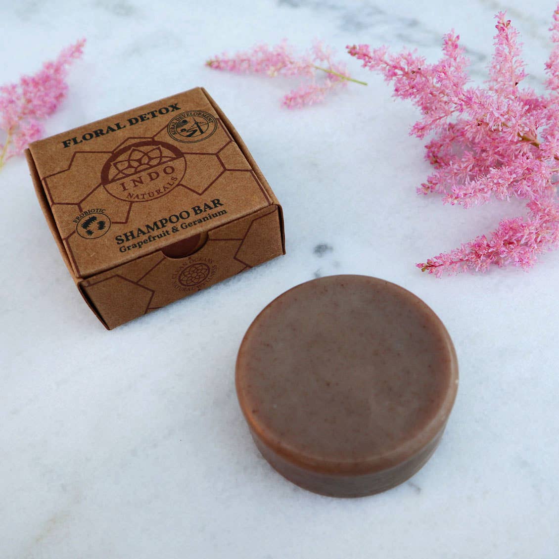 Indo - Floral Detox: probiotic shampoo bar